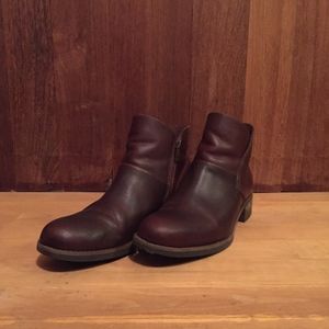 Timberland Brown Leather Women's Ankle Boots - sz